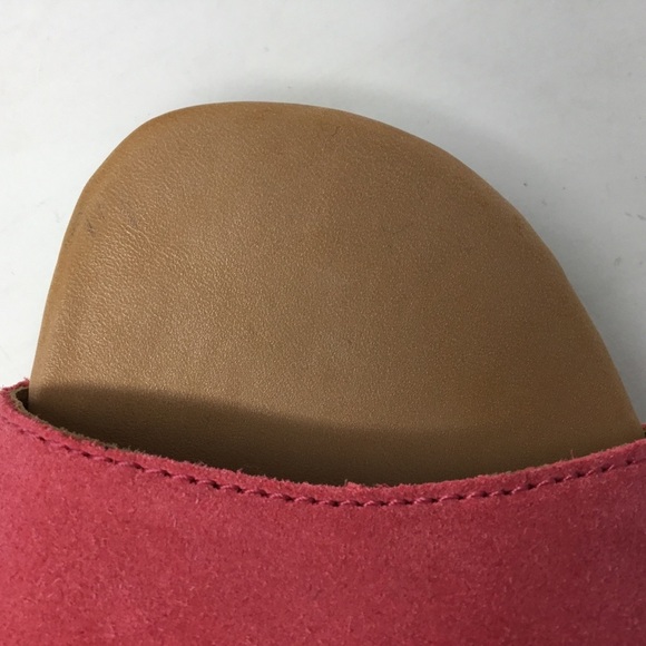 UGG Pink Eirene Slip On Espadrille Wedge Sandal - Picture 11 of 11